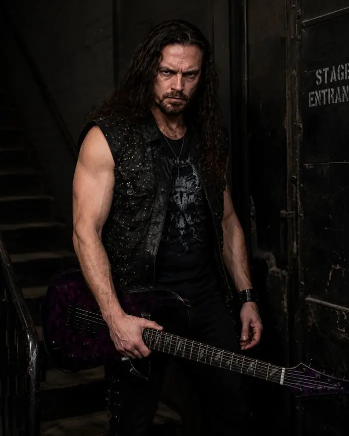 Eirik Runesinger, guitarist of Oath of the Iron King